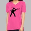 Missy's Relaxed Jersey Short-Sleeve V-Neck T-Shirt Thumbnail