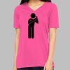 Missy's Relaxed Jersey Short-Sleeve V-Neck T-Shirt Thumbnail