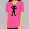 Missy's Relaxed Jersey Short-Sleeve V-Neck T-Shirt Thumbnail