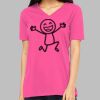 Missy's Relaxed Jersey Short-Sleeve V-Neck T-Shirt Thumbnail