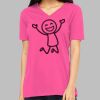 Missy's Relaxed Jersey Short-Sleeve V-Neck T-Shirt Thumbnail