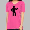 Missy's Relaxed Jersey Short-Sleeve V-Neck T-Shirt Thumbnail
