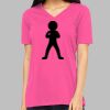Missy's Relaxed Jersey Short-Sleeve V-Neck T-Shirt Thumbnail