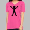 Missy's Relaxed Jersey Short-Sleeve V-Neck T-Shirt Thumbnail