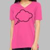 Missy's Relaxed Jersey Short-Sleeve V-Neck T-Shirt Thumbnail