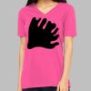 Missy's Relaxed Jersey Short-Sleeve V-Neck T-Shirt Thumbnail