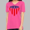 Missy's Relaxed Jersey Short-Sleeve V-Neck T-Shirt Thumbnail