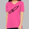 Missy's Relaxed Jersey Short-Sleeve V-Neck T-Shirt Thumbnail