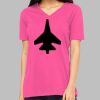 Missy's Relaxed Jersey Short-Sleeve V-Neck T-Shirt Thumbnail