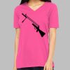 Missy's Relaxed Jersey Short-Sleeve V-Neck T-Shirt Thumbnail