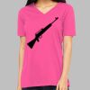 Missy's Relaxed Jersey Short-Sleeve V-Neck T-Shirt Thumbnail