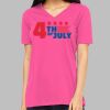 Missy's Relaxed Jersey Short-Sleeve V-Neck T-Shirt Thumbnail