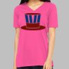 Missy's Relaxed Jersey Short-Sleeve V-Neck T-Shirt Thumbnail