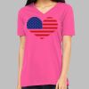 Missy's Relaxed Jersey Short-Sleeve V-Neck T-Shirt Thumbnail