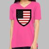 Missy's Relaxed Jersey Short-Sleeve V-Neck T-Shirt Thumbnail