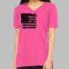 Missy's Relaxed Jersey Short-Sleeve V-Neck T-Shirt Thumbnail
