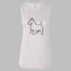 Ladies' Bella Flowy Scoop Muscle Tank Thumbnail
