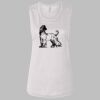 Ladies' Bella Flowy Scoop Muscle Tank Thumbnail