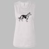 Ladies' Bella Flowy Scoop Muscle Tank Thumbnail