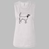 Ladies' Bella Flowy Scoop Muscle Tank Thumbnail