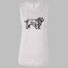 Ladies' Bella Flowy Scoop Muscle Tank Thumbnail