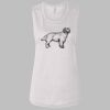 Ladies' Bella Flowy Scoop Muscle Tank Thumbnail