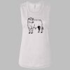 Ladies' Bella Flowy Scoop Muscle Tank Thumbnail