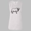Ladies' Bella Flowy Scoop Muscle Tank Thumbnail