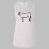 Ladies' Bella Flowy Scoop Muscle Tank Thumbnail