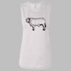 Ladies' Bella Flowy Scoop Muscle Tank Thumbnail