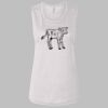 Ladies' Bella Flowy Scoop Muscle Tank Thumbnail
