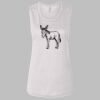 Ladies' Bella Flowy Scoop Muscle Tank Thumbnail