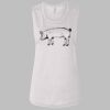 Ladies' Bella Flowy Scoop Muscle Tank Thumbnail