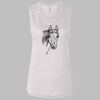 Ladies' Bella Flowy Scoop Muscle Tank Thumbnail
