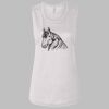 Ladies' Bella Flowy Scoop Muscle Tank Thumbnail