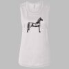 Ladies' Bella Flowy Scoop Muscle Tank Thumbnail