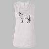 Ladies' Bella Flowy Scoop Muscle Tank Thumbnail