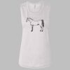 Ladies' Bella Flowy Scoop Muscle Tank Thumbnail