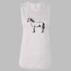 Ladies' Bella Flowy Scoop Muscle Tank Thumbnail