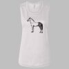 Ladies' Bella Flowy Scoop Muscle Tank Thumbnail