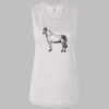 Ladies' Bella Flowy Scoop Muscle Tank Thumbnail