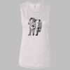 Ladies' Bella Flowy Scoop Muscle Tank Thumbnail