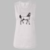 Ladies' Bella Flowy Scoop Muscle Tank Thumbnail