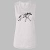 Ladies' Bella Flowy Scoop Muscle Tank Thumbnail