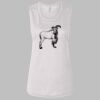 Ladies' Bella Flowy Scoop Muscle Tank Thumbnail