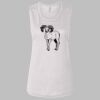 Ladies' Bella Flowy Scoop Muscle Tank Thumbnail
