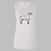 Ladies' Bella Flowy Scoop Muscle Tank Thumbnail