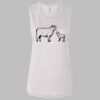 Ladies' Bella Flowy Scoop Muscle Tank Thumbnail