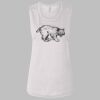 Ladies' Bella Flowy Scoop Muscle Tank Thumbnail