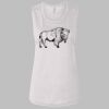 Ladies' Bella Flowy Scoop Muscle Tank Thumbnail
